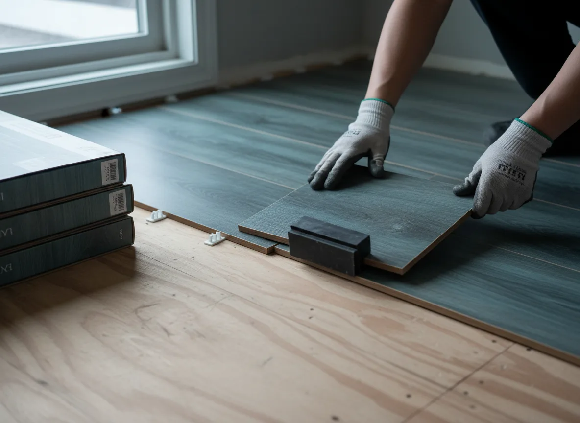 Luxury Vinyl Plank Installation company in Paxico, KS